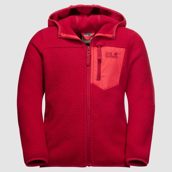 Polar Jack Wolfskin Ice Cloud Niños Rojos Mexico-6742311